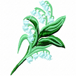 Flowers Embroidery Design 1